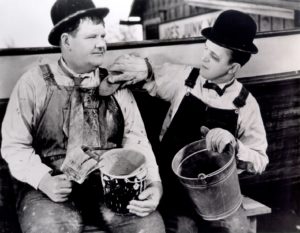 Laurel & Hardy Painting