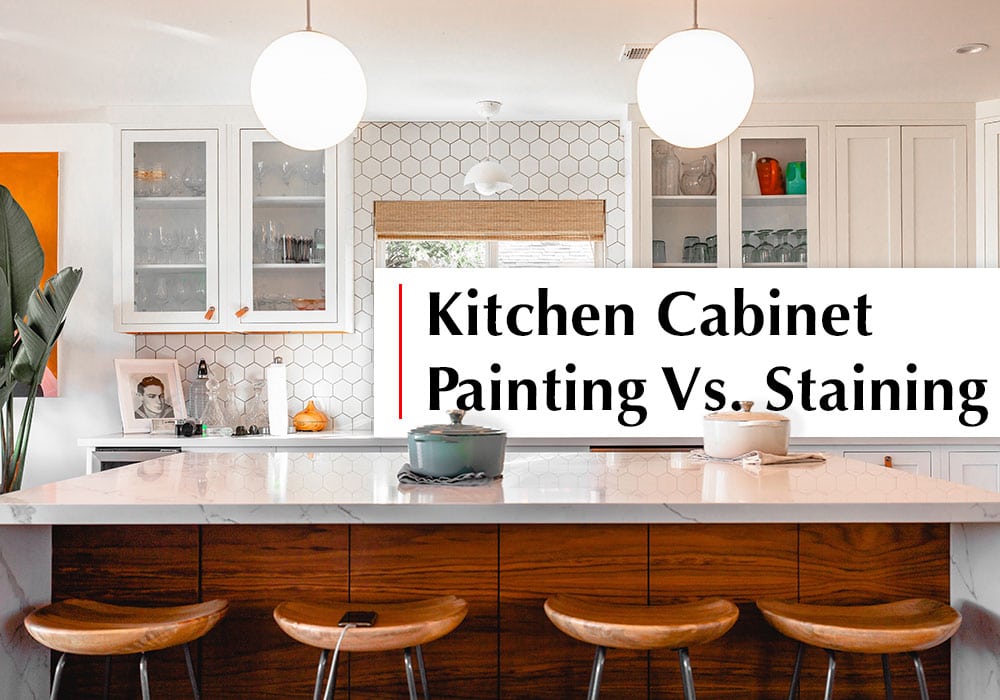Kitchen Cabinet Painting Vs Staining In San Diego Peek Brothers