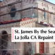 St James by the Sea repaint in La Jolla