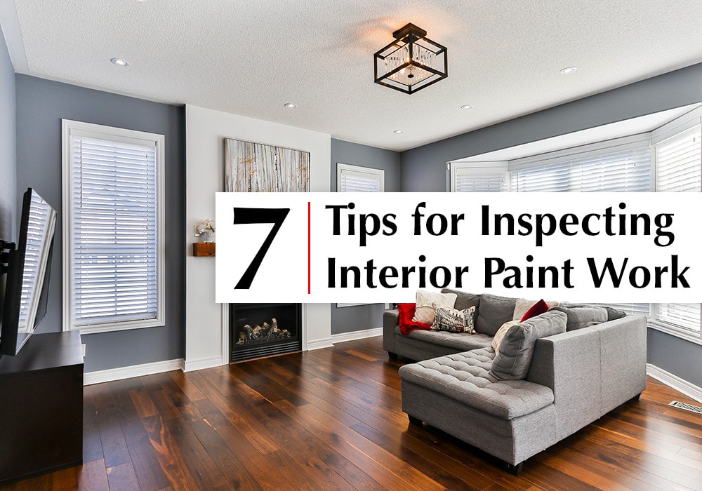 7 Tips For Inspecting Interior Paint Work in Del Mar, CA Peek