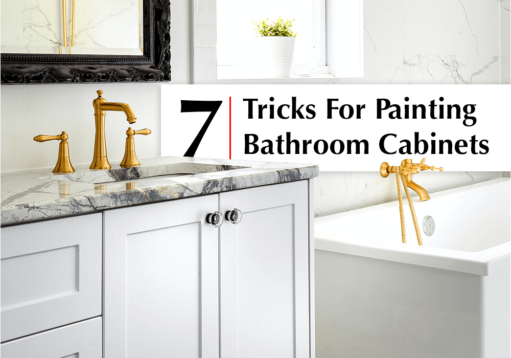 7 Tricks For Painting Bathroom Cabinets In La Jolla Ca Peek Brothers Painting