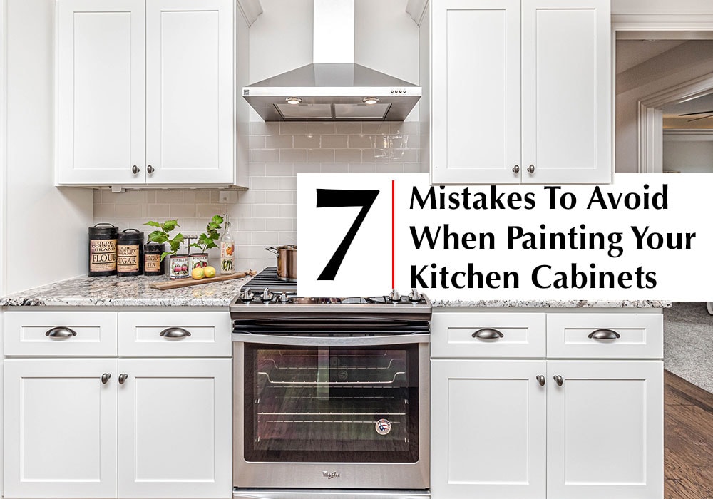 7 Mistakes To Avoid When Painting Your Kitchen Cabinets in University