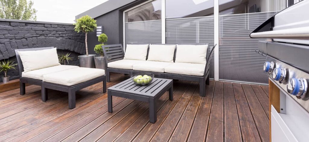 painted patio