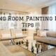 2022-10-24 Peek Brothers Painting Torrey Highlands CA Living Room Painting Prep
