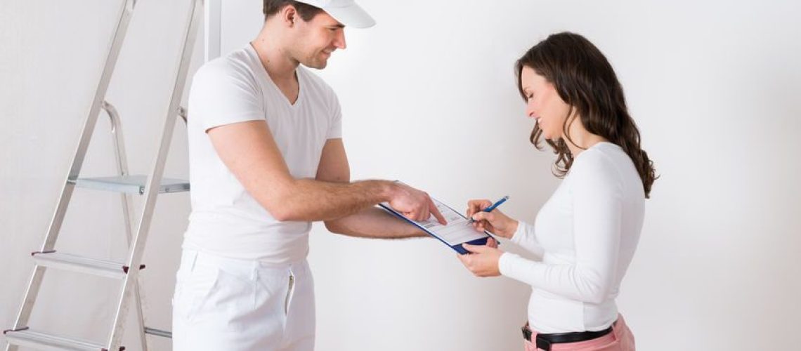 painter and client