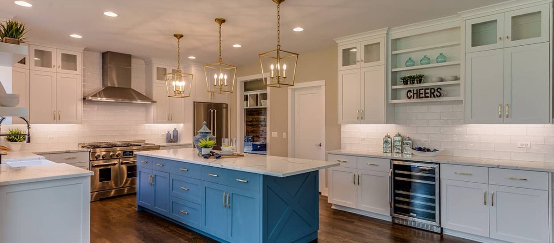 Kitchen painted